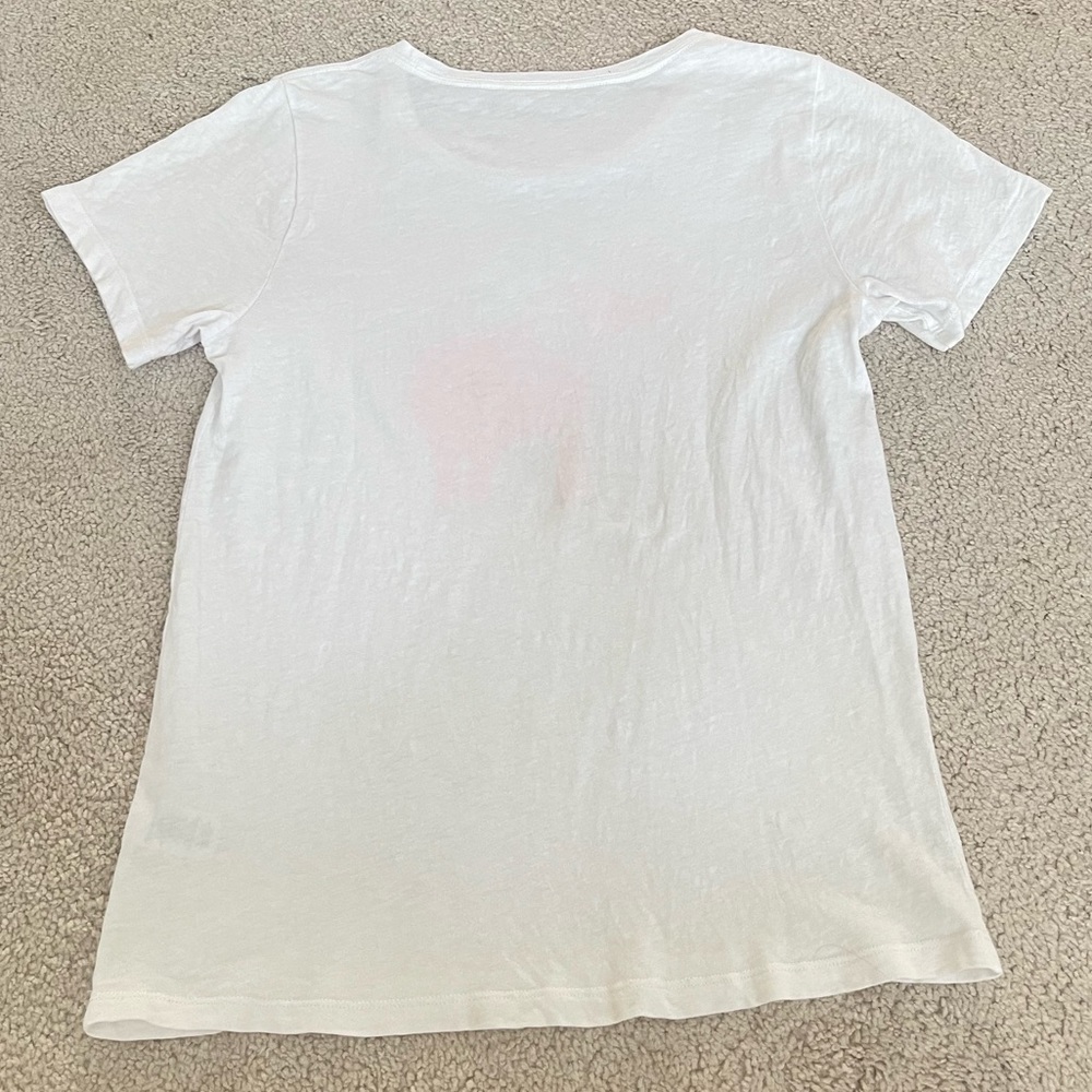 J. Crew Pink Elephant Tee - M - Picture 2 of 4